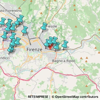 Mappa 50136 Firenze FI, Italia (5.649)