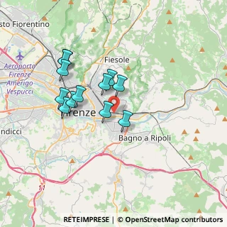 Mappa 50136 Firenze FI, Italia (3.11333)