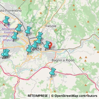 Mappa 50136 Firenze FI, Italia (5.085)