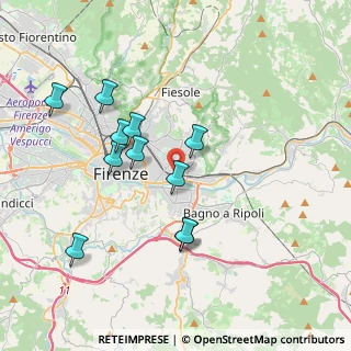 Mappa 50136 Firenze FI, Italia (3.66545)