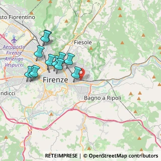 Mappa 50136 Firenze FI, Italia (4.00833)