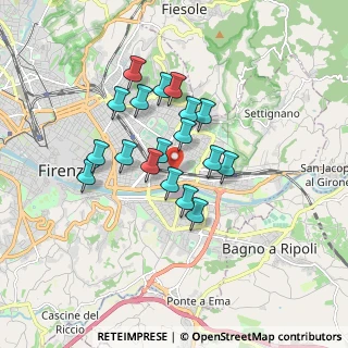Mappa 50136 Firenze FI, Italia (1.39167)