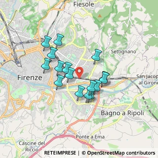 Mappa 50136 Firenze FI, Italia (1.43375)