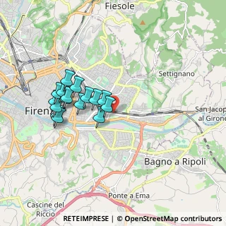 Mappa 50136 Firenze FI, Italia (1.66438)