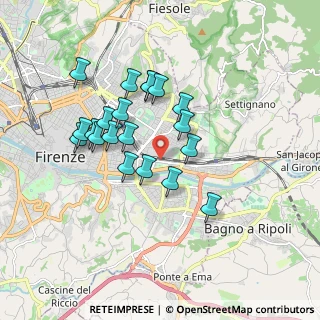 Mappa 50136 Firenze FI, Italia (1.5935)