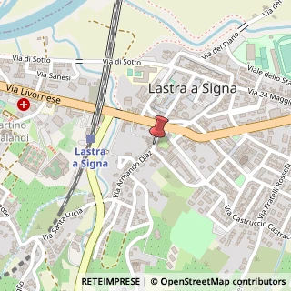 Mappa Via Armando Diaz, 15, 50055 Lastra a Signa, Firenze (Toscana)