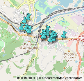 Mappa Via Armando Diaz, 50055 Lastra a Signa FI, Italia (0.529)