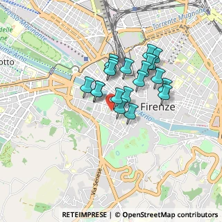 Mappa Piazza del Carmine, 50124 Firenze FI, Italia (0.676)