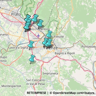 Mappa Piazza del Carmine, 50124 Firenze FI, Italia (7.68737)