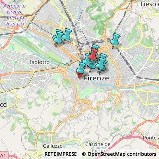 Mappa Piazza del Carmine, 50124 Firenze FI, Italia (1.34077)