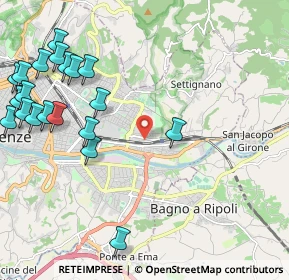 Mappa Via della Loggetta, 50135 Firenze FI, Italia (2.8605)