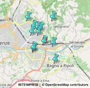 Mappa Via della Loggetta, 50135 Firenze FI, Italia (1.38667)