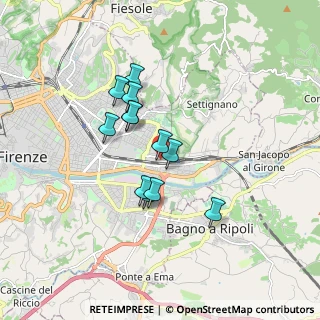 Mappa Via della Loggetta, 50135 Firenze FI, Italia (1.38167)