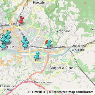 Mappa Via della Loggetta, 50135 Firenze FI, Italia (3.08636)