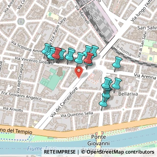 Mappa Piazza Franco Nannotti, 50136 Firenze FI, Italia (0.191)