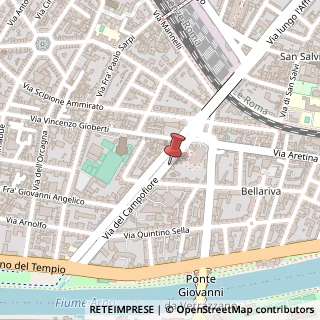 Mappa Piazza Franco Nannotti, n. 11, 50136 Firenze FI, Italia, 50136 Firenze, Firenze (Toscana)