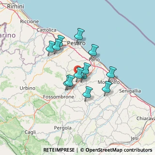 Mappa 61030 Cartoceto PU, Italia (10.48538)