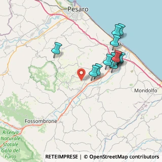 Mappa 61030 Cartoceto PU, Italia (7.45462)