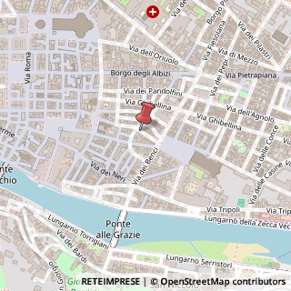 Mappa Via dell'Anguillara, 31r, 50122 Firenze, Firenze (Toscana)