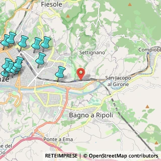 Mappa Via Giuseppe Manfredi, 50136 Firenze FI, Italia (3.46923)