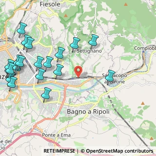 Mappa Via Giuseppe Manfredi, 50136 Firenze FI, Italia (2.8865)