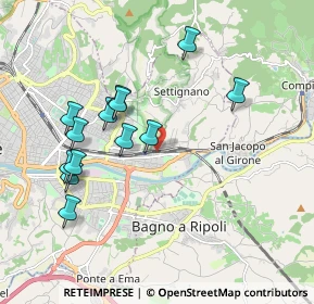 Mappa Via Giuseppe Manfredi, 50136 Firenze FI, Italia (1.92231)