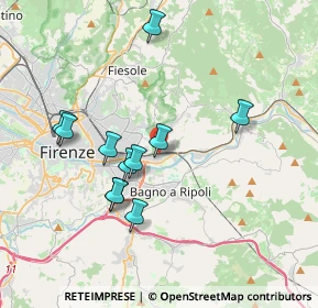 Mappa Via Giuseppe Manfredi, 50136 Firenze FI, Italia (3.52909)