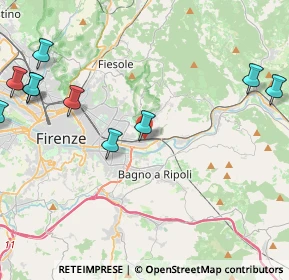 Mappa Via Giuseppe Manfredi, 50136 Firenze FI, Italia (5.97818)