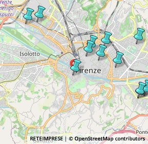 Mappa Borgo della Stella, 50124 Firenze FI, Italia (2.53917)