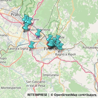 Mappa Borgo della Stella, 50124 Firenze FI, Italia (5.22)