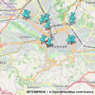 Mappa Via del Drago D'Oro, 50124 Firenze FI, Italia (2.15636)