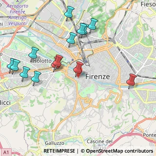 Mappa Via del Drago D'Oro, 50124 Firenze FI, Italia (2.42929)