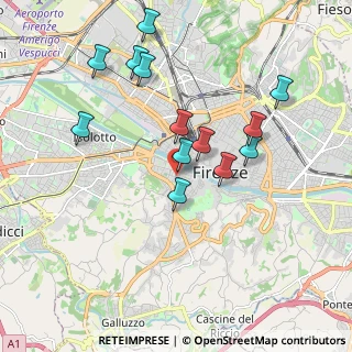 Mappa Via del Drago D'Oro, 50124 Firenze FI, Italia (1.88846)