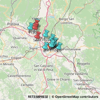 Mappa Via del Drago D'Oro, 50124 Firenze FI, Italia (7.67067)
