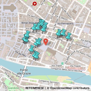 Mappa Piazza di Santa Croce, 50122 Firenze FI, Italia (0.2075)