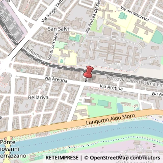 Mappa Via Aretina, 115, 50136 Firenze, Firenze (Toscana)
