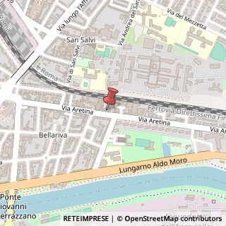 Mappa Via Aretina, 127, 50136 Firenze, Firenze (Toscana)
