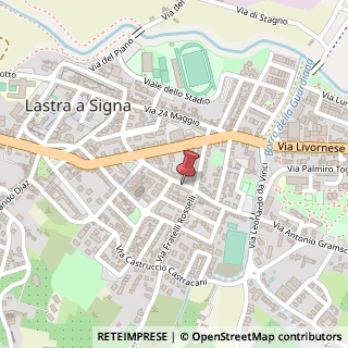 Mappa Via A. Gramsci, 30, 50055 Lastra a Signa, Firenze (Toscana)