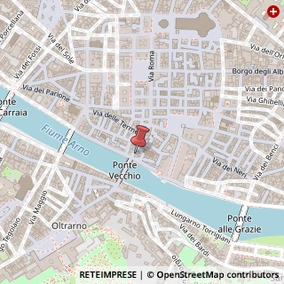 Mappa Via Por Santa Maria, 4, 50122 Firenze, Firenze (Toscana)