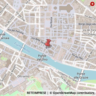 Mappa Via por s. maria 8, 50122 Firenze, Firenze (Toscana)