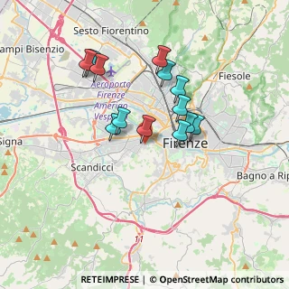 Mappa Via Piero di Cosimo, 50143 Firenze FI, Italia (3.10692)