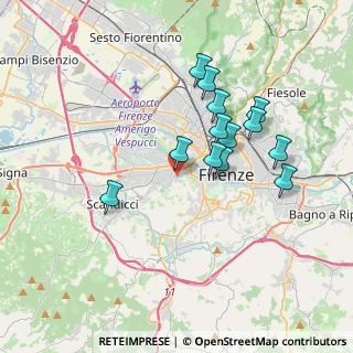 Mappa Via Piero di Cosimo, 50143 Firenze FI, Italia (3.30154)