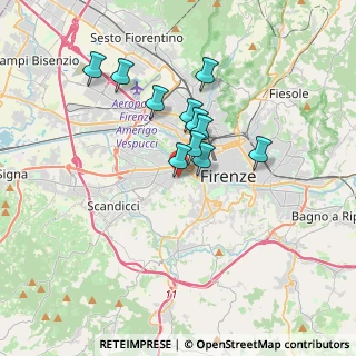 Mappa Via Piero di Cosimo, 50143 Firenze FI, Italia (2.76909)