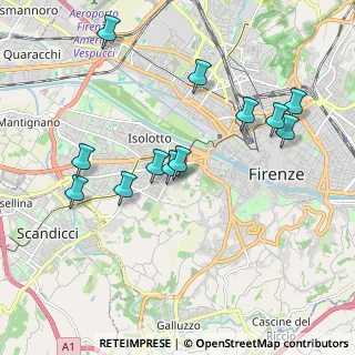 Mappa Via Piero di Cosimo, 50143 Firenze FI, Italia (2.0025)