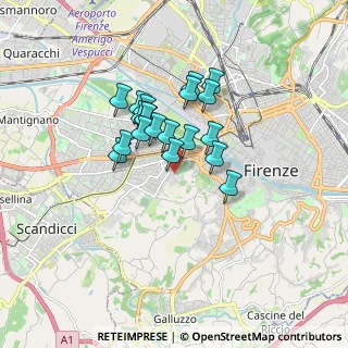 Mappa Via Piero di Cosimo, 50143 Firenze FI, Italia (1.283)