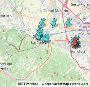 Mappa Via Brunetto Pagliai, 50055 Lastra a Signa FI, Italia (3.359)