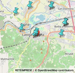 Mappa Via Brunetto Pagliai, 50055 Lastra a Signa FI, Italia (2.24333)