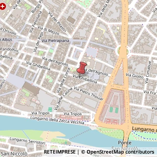 Mappa Via Ghibellina, 21, 50122 Firenze, Firenze (Toscana)