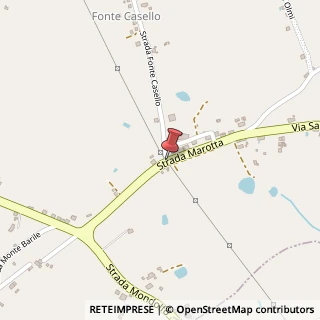 Mappa Strada Marotta,  5, 61039 San Costanzo, Pesaro e Urbino (Marche)