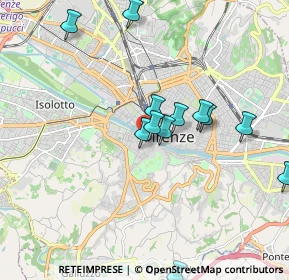 Mappa Piazza Nazario Sauro, 50124 Firenze FI, Italia (1.88833)